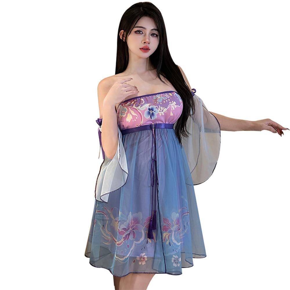 1470 Sexy Cosplay Lingeries Anime Maid Dress Halloween Chinaese Classical